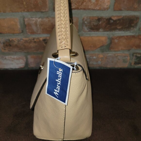 Vittoria Napoli Agatha, Champagne Leather Bag - Picture 8 of 9